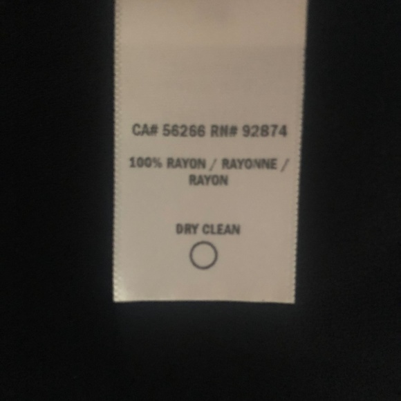 SOLD Splendid Black Ruffle Wrap Dress - Picture 6 of 6